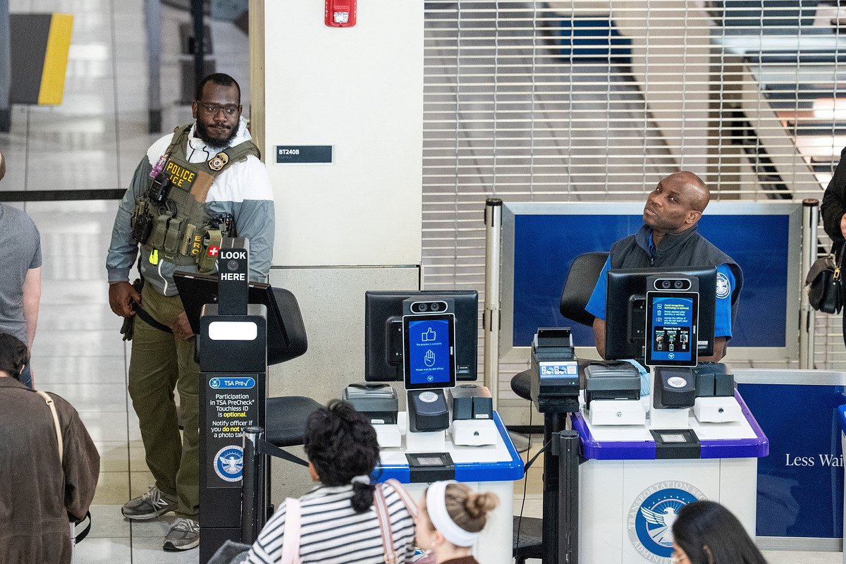 ICE agents to work in airports as long as needed, says US transportation secretary