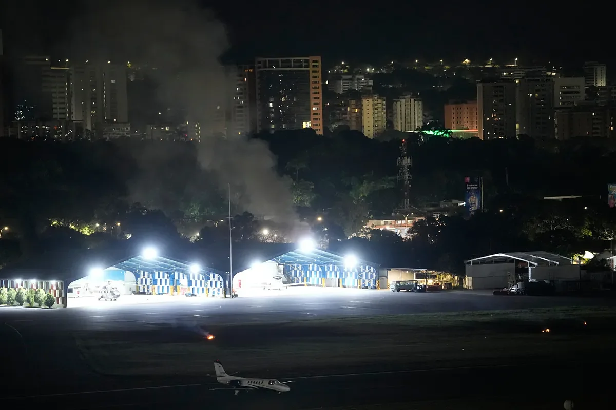 US strikes Venezuela and says its leader has been captured and flown out of the country