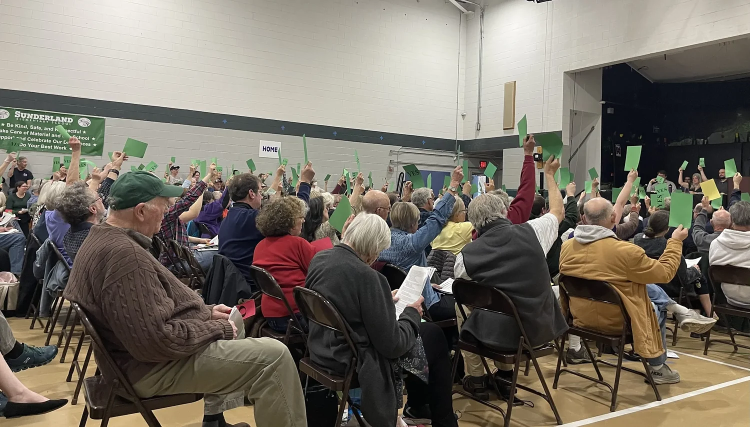 Sunderland Town Meeting voters overwhelmingly support $800K override