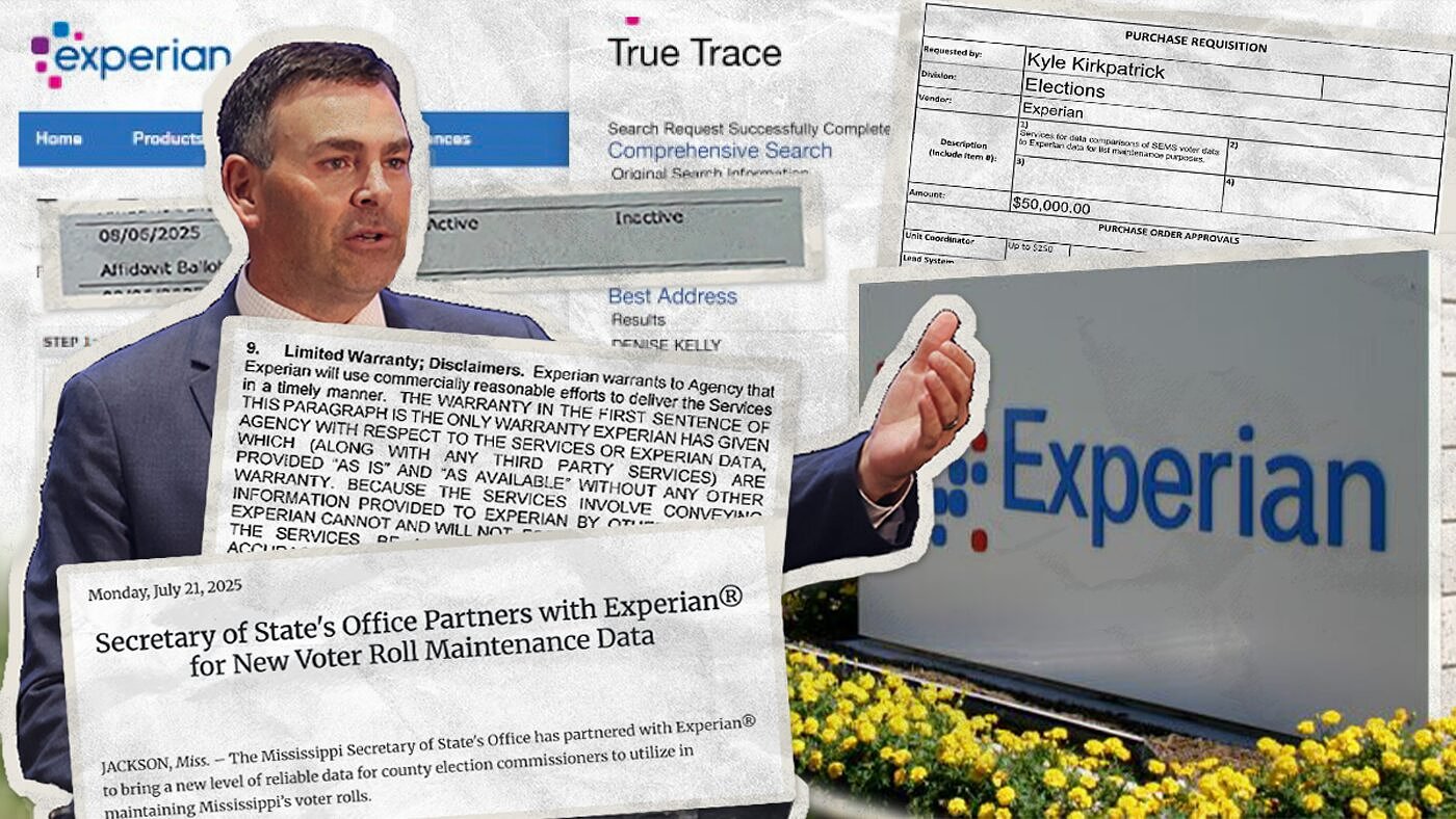 Inside the secretary of state’s $50,000 deal to use Experian's unverified information that he said would ‘strengthen’ election integrity
