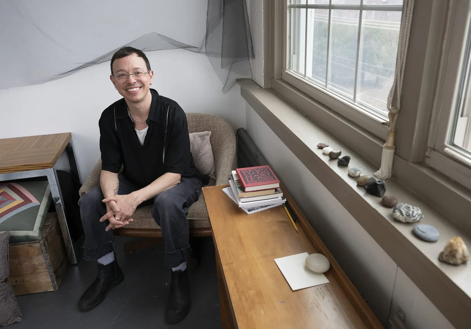 'His voice will be instrumental': Award-winning Ari Banias steps into new role as Northampton’s Poet Laureate