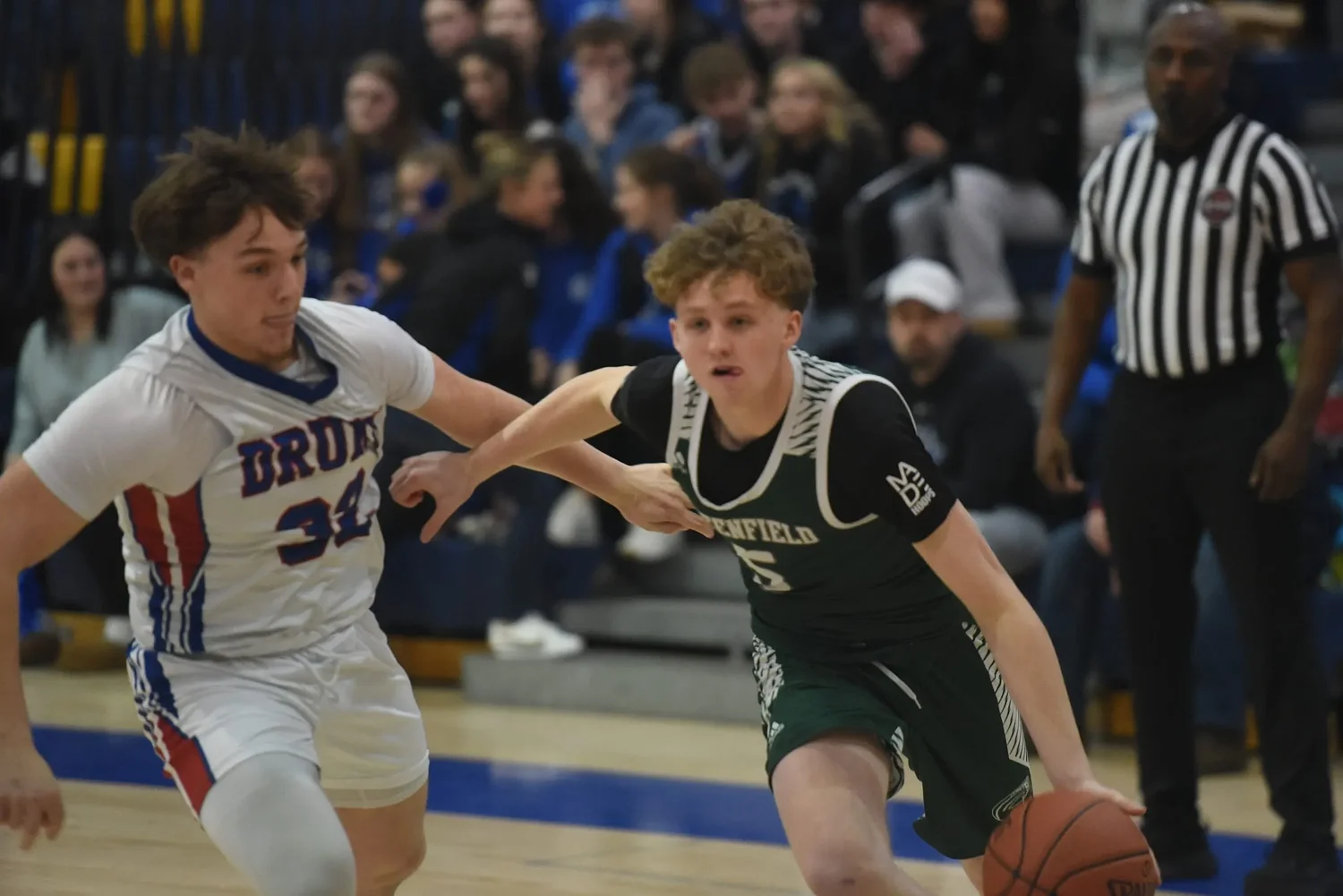 WMass basketball: Greenfield boys fall to Drury in Class C final, 72-50