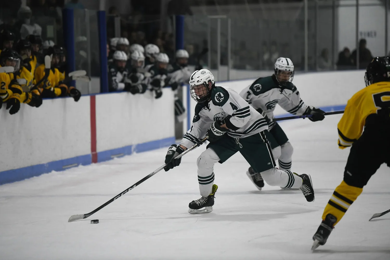 MIAA hockey: Greenfield blanks Boston Latin, 4-0, in D4 Round of 32 (Video)