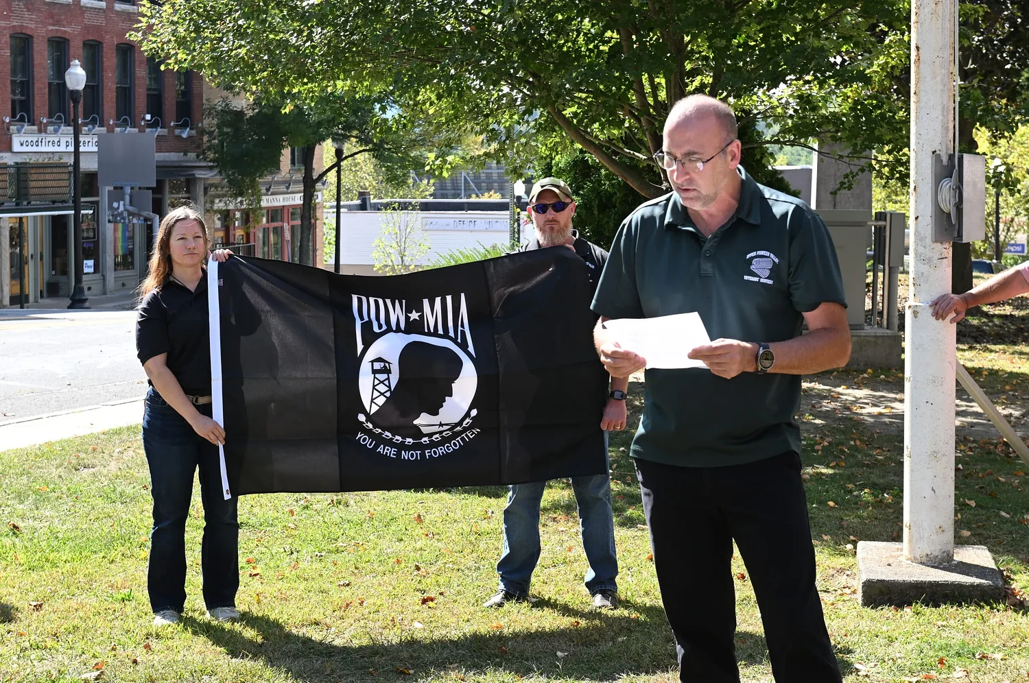 ‘You are not forgotten’: Greenfield hosts POW/MIA remembrance ceremony