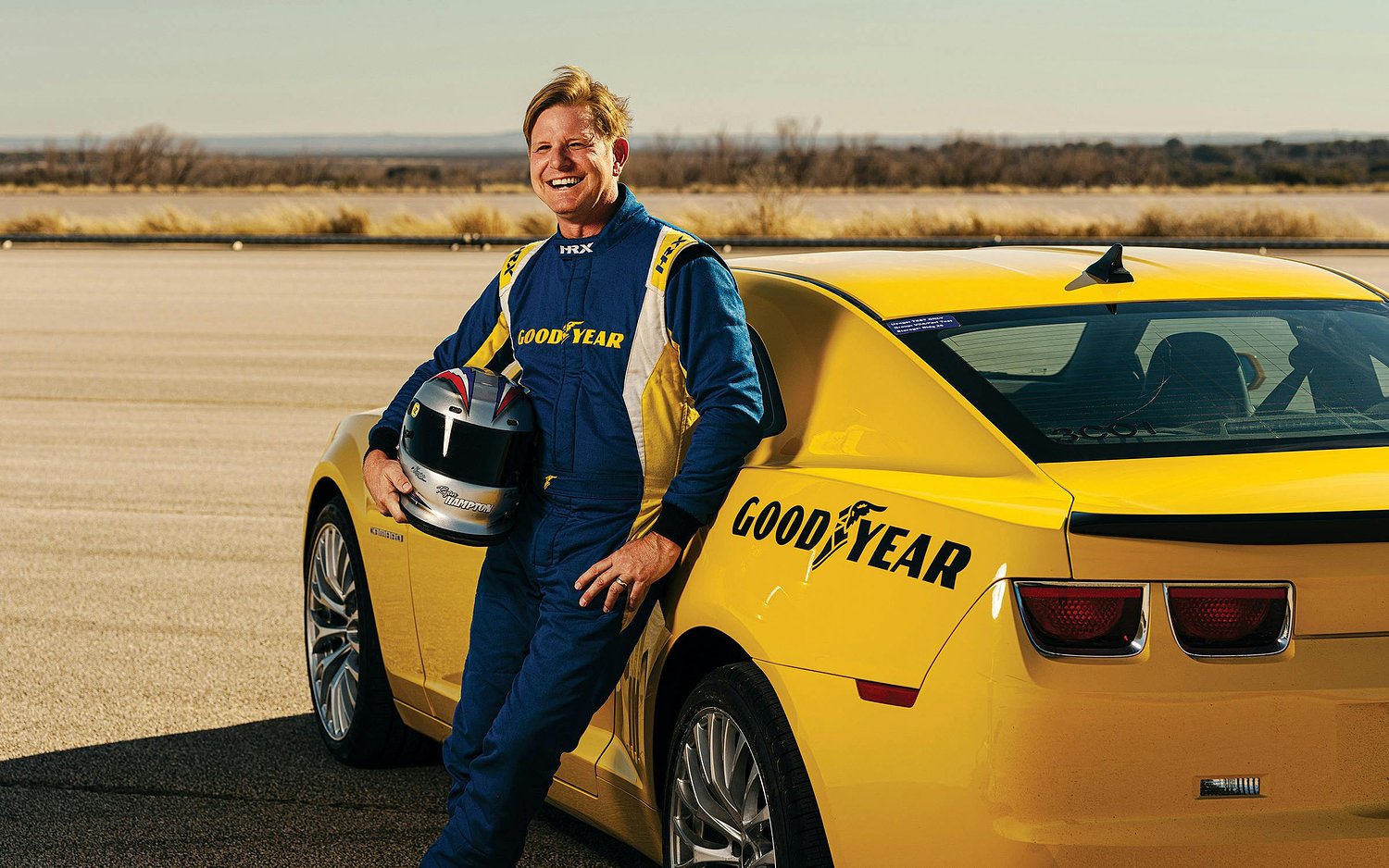 A Retired Race Car Driver Found a New Way to Get Paid to Go Really, Really Fast