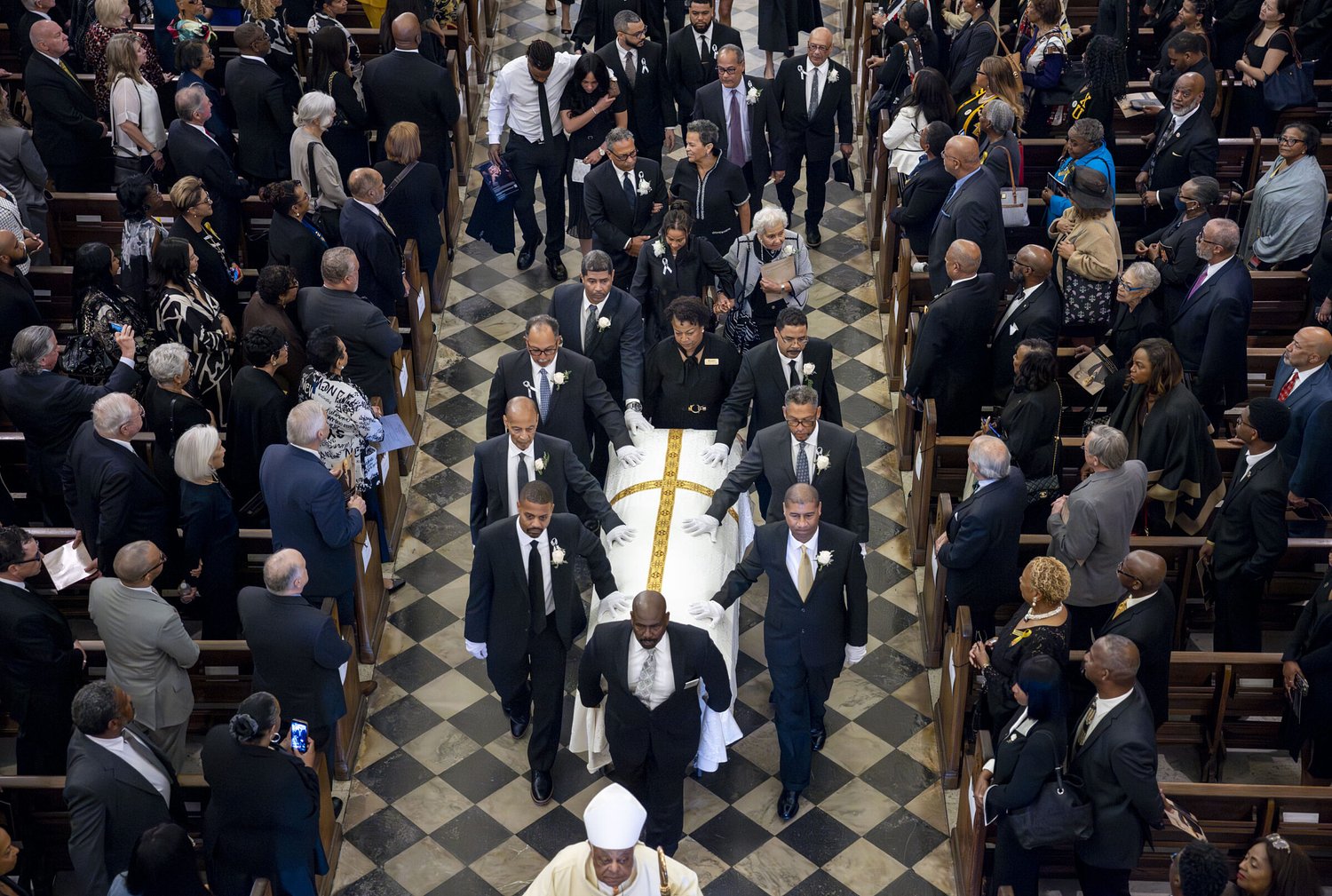 Norman C. Francis eulogized as ‘institution builder, civil rights leader and family man’ at funeral mass celebrating the life of the longtime Xavier University president
