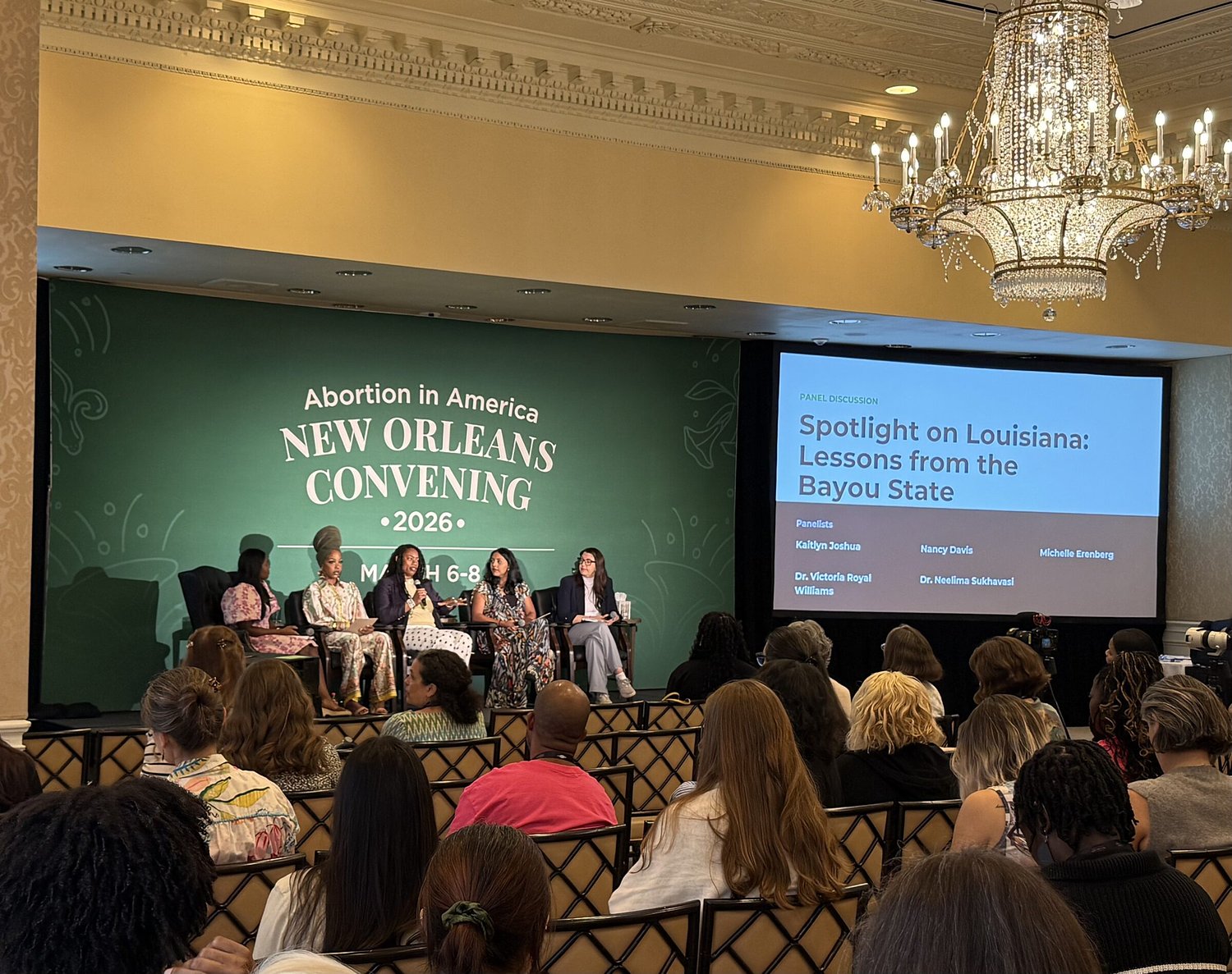 Louisiana reproductive rights activists discuss negative impacts of abortion ban at annual convening