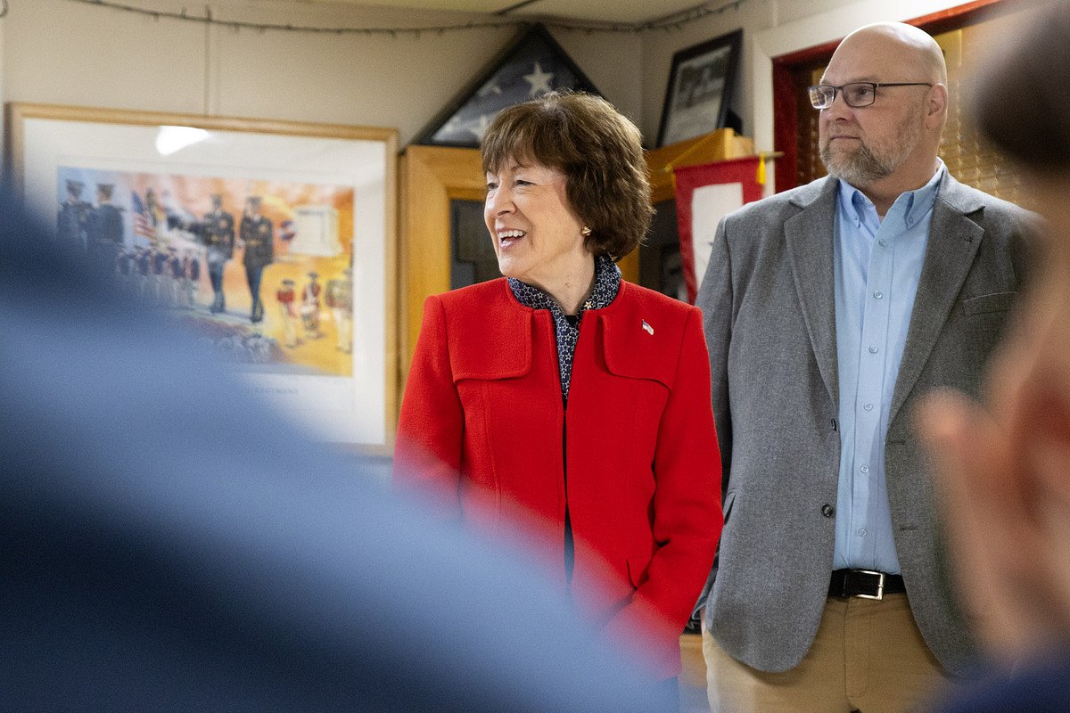 Susan Collins joins Republicans to block attempt to rein in Trump’s Iran powers