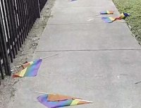 Pride flags torn down at Houston LGBTQ+ community center