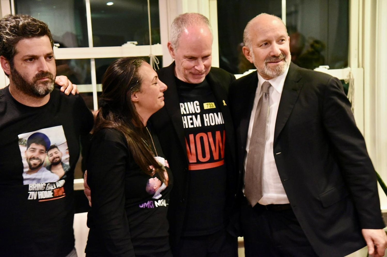 The 36 hours in Washington that took hostage families from grief to gratitude