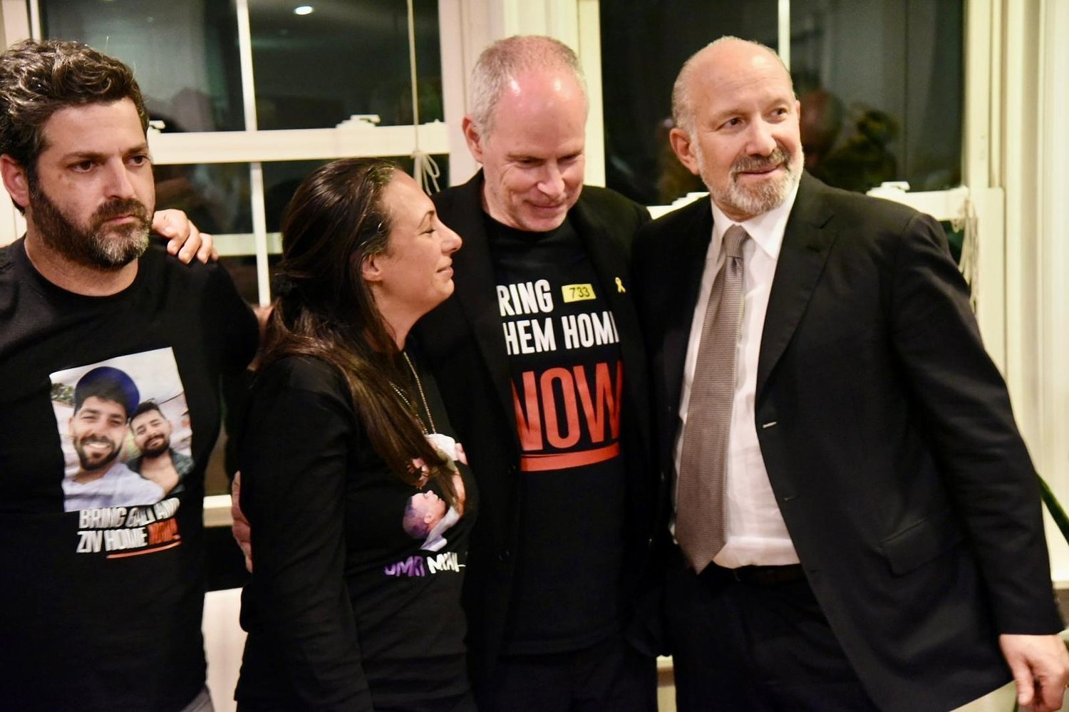 The 36 hours in Washington that took hostage families from grief to gratitude