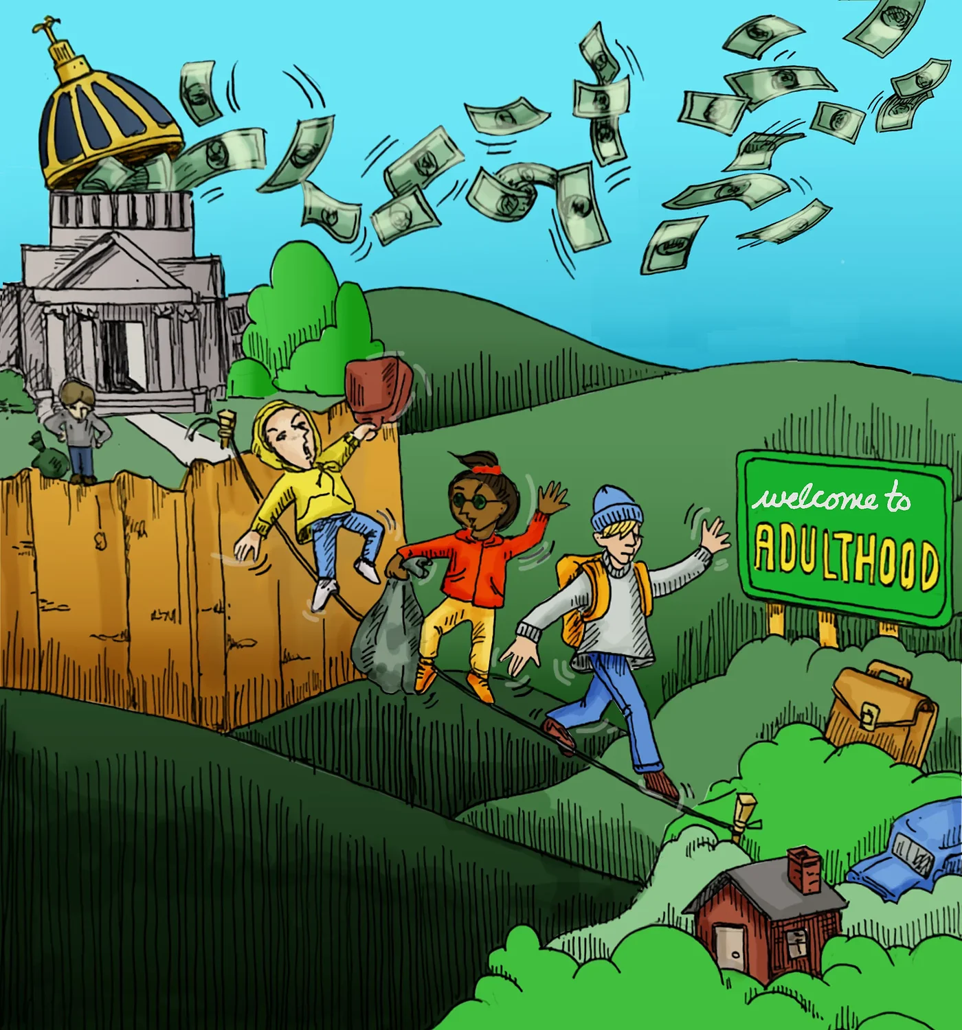 West Virginia got federal money to help foster kids succeed as adults. The state sent millions of dollars back.