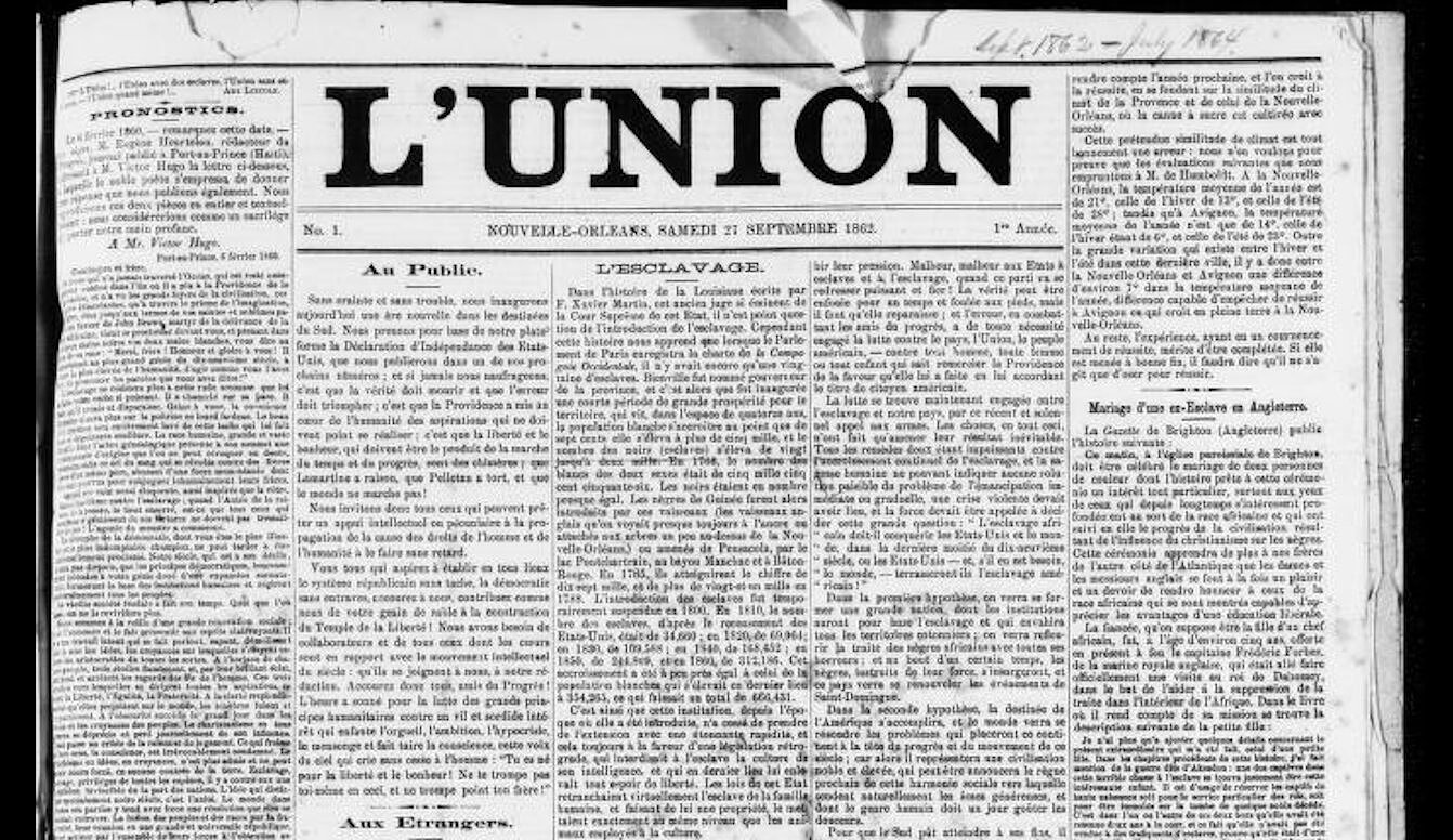 Newspaper editor Paul Trévigne was a voice for civil rights