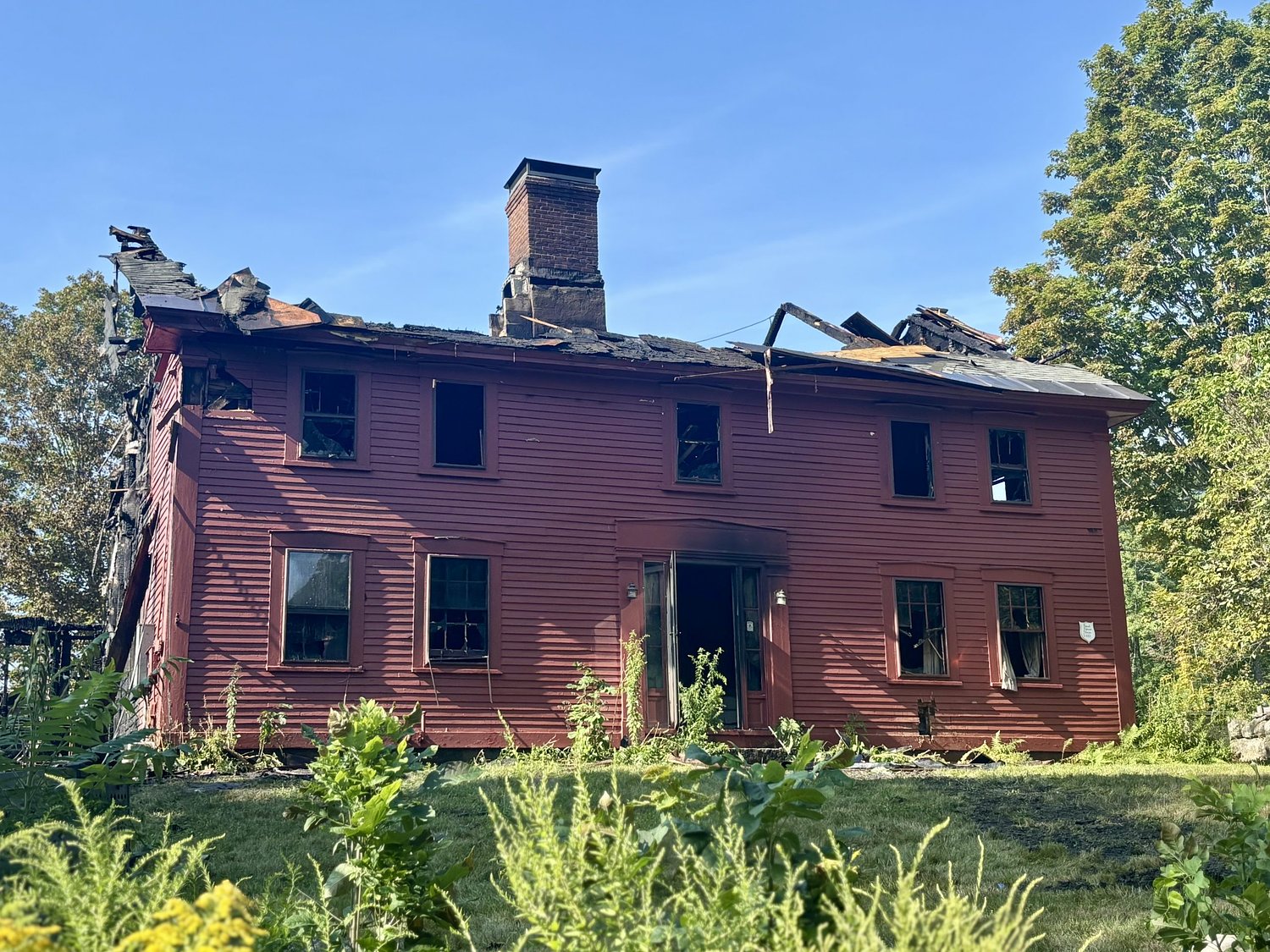 Fire in Deerfield leaves one person and two dogs dead