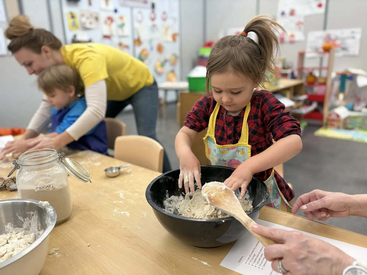 A compassionate curriculum: Greenfield preschoolers bake bread for those in need
