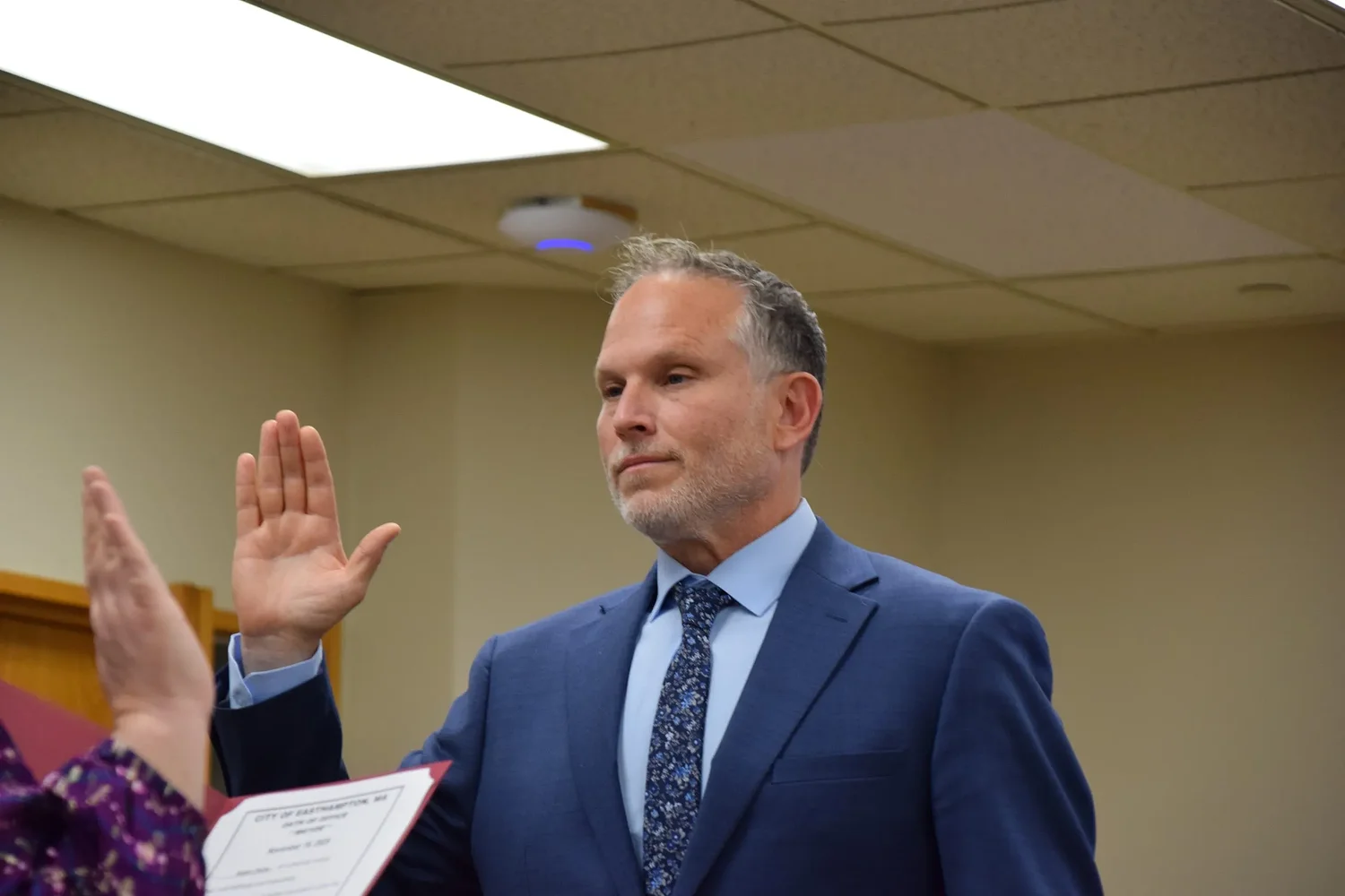 Easthampton swears in new councilors, mayor