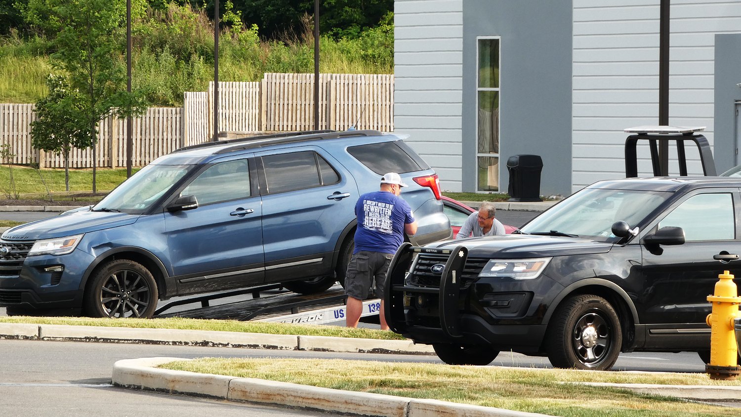 1-year-old found dead in car outside Pa. warehouse, prosecutor says