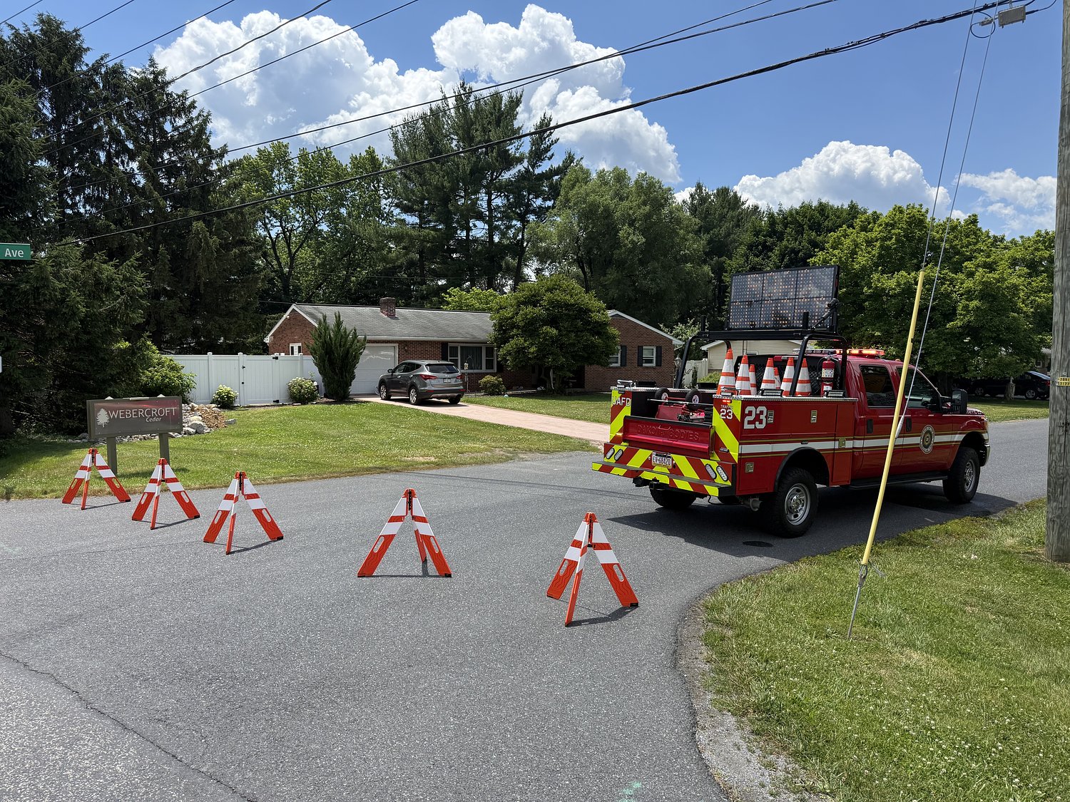 Cumberland County neighborhood locked down after person shot in chest: dispatch