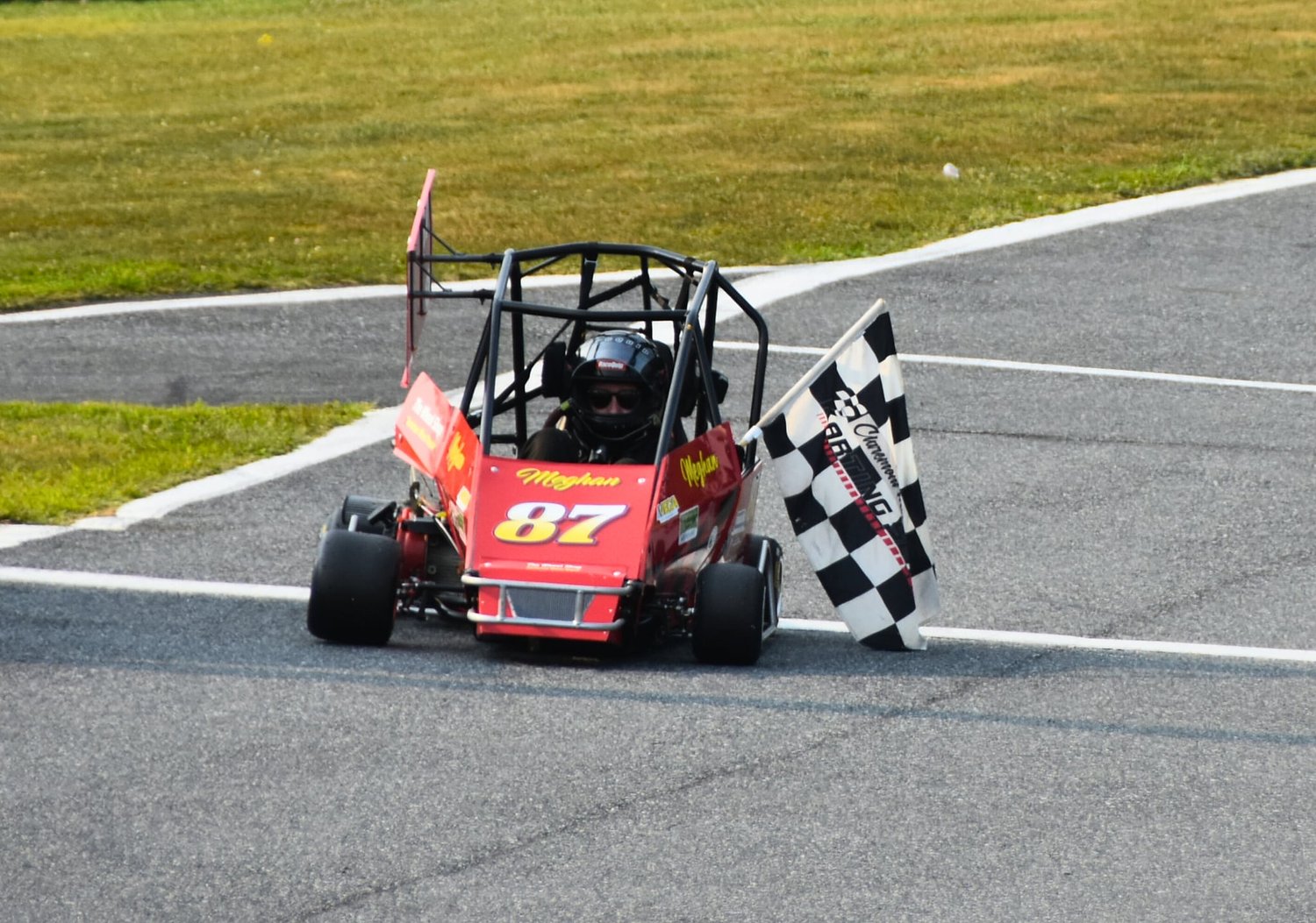 SRS valedictorian Meghan O’Brien is putting the pedal to the metal as she drives into her future