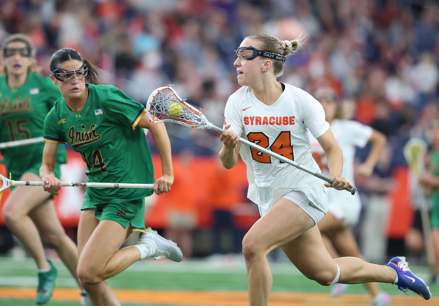 Syracuse women’s lacrosse loses standout attack to ACC rival; 3-time All-CNY goalie transfers to Delaware