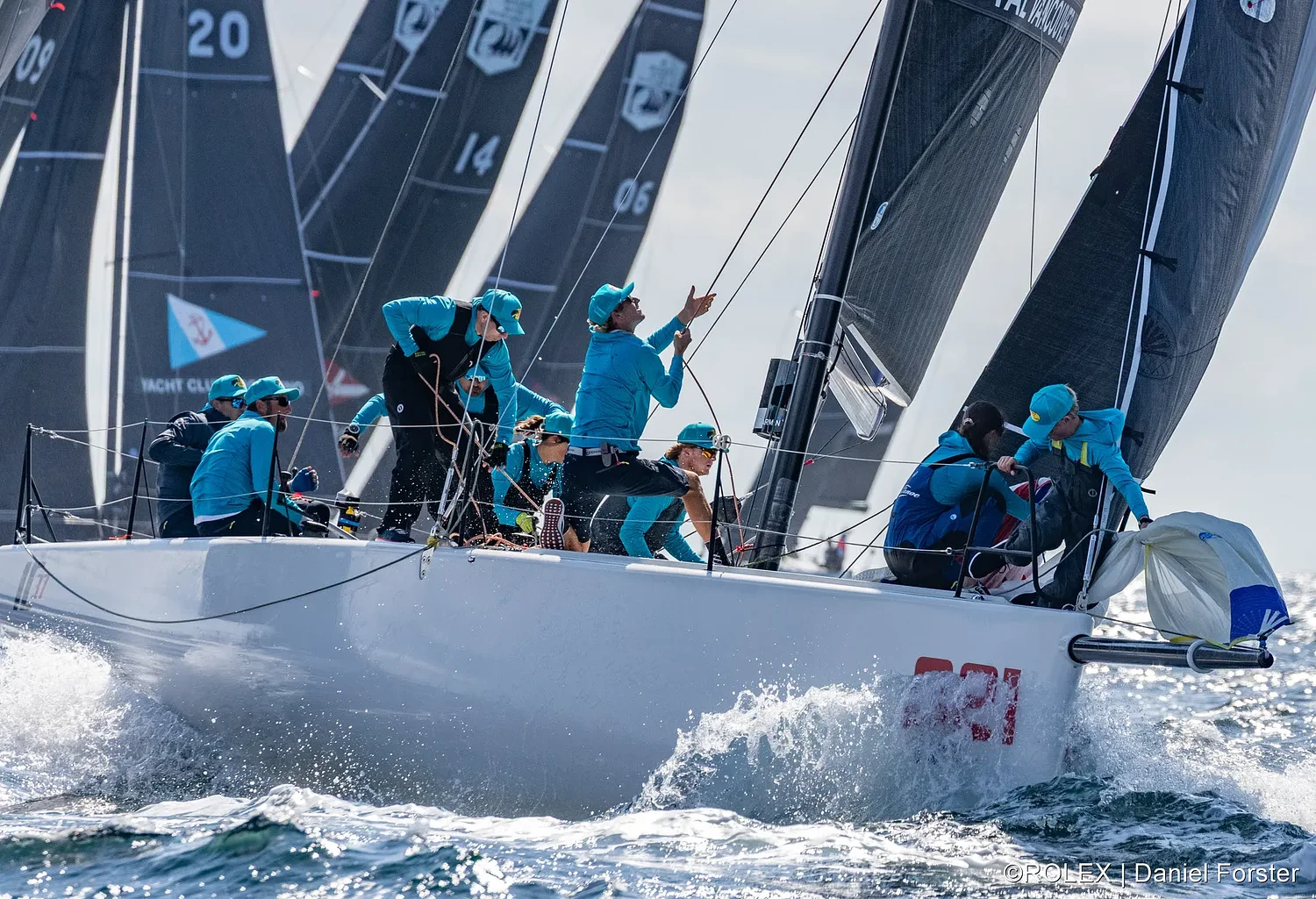 Royal Vancouver Yacht Club surges to second place at Rolex NYYC Invitational Cup
