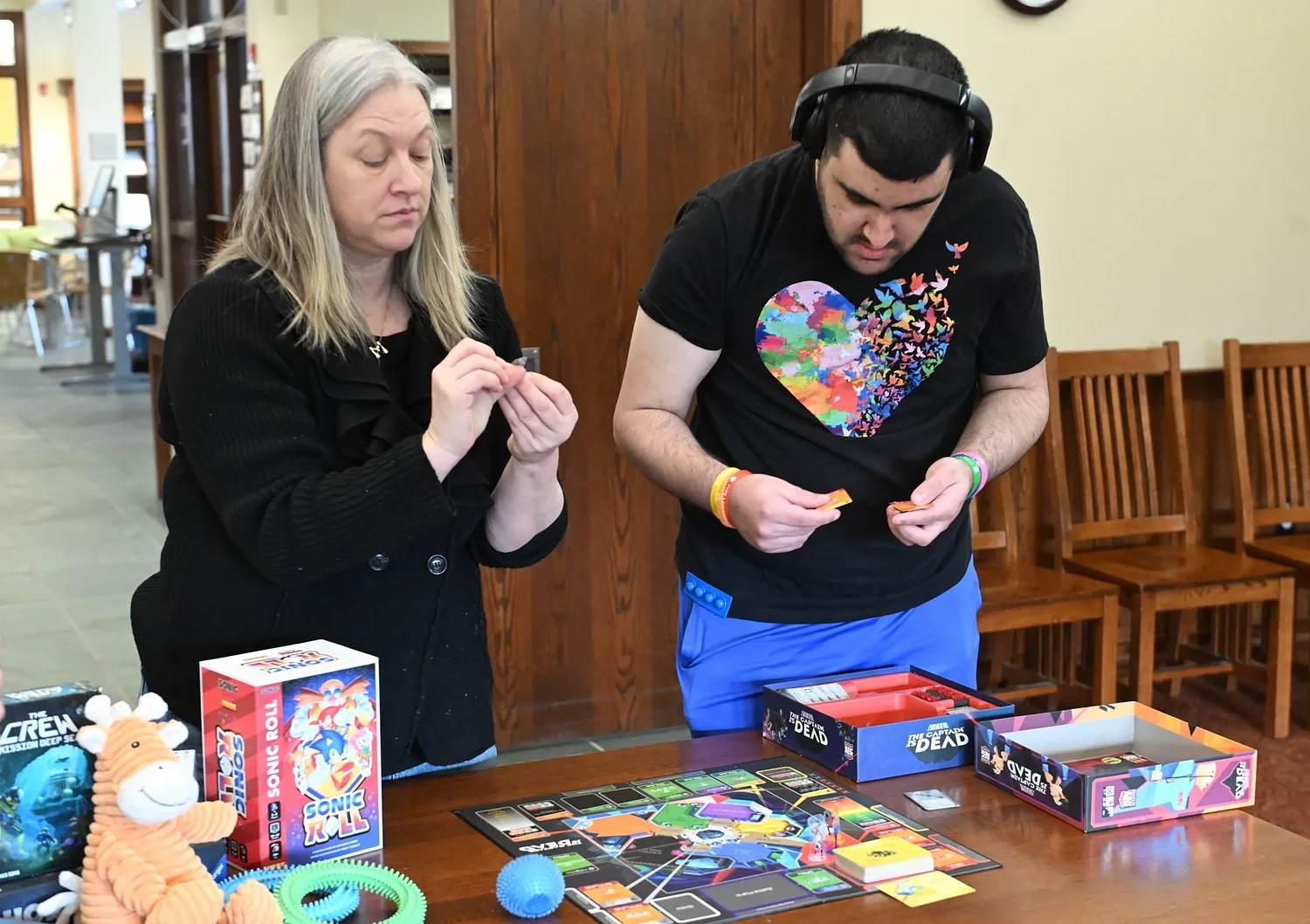 New group at Sunderland Public Library offers neurodivergent members a place to gab and game