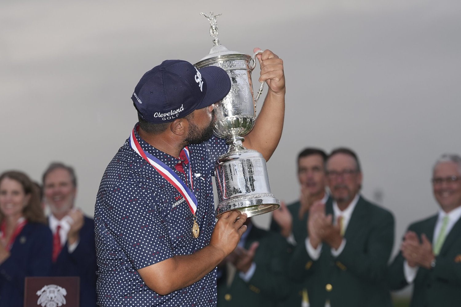 8 months ago, J.J. Spaun dropped out at CCJ; but Sunday, he persevered