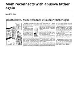 Mom reconnects with abusive father again