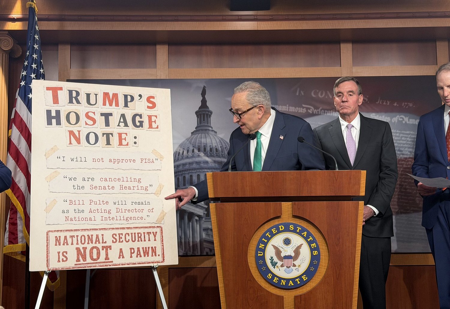 Lawmakers on both sides of the aisle express frustration over Trump’s Clayton pause