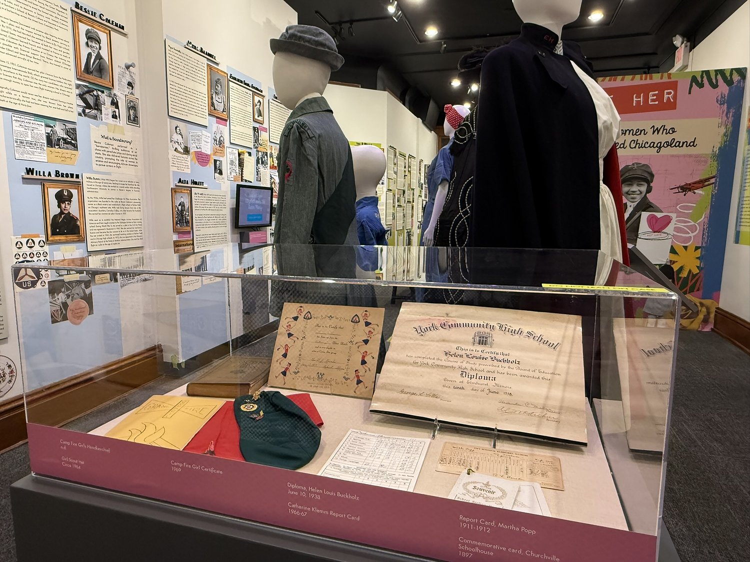 Elmhurst History Museum’s exhibit,  ‘History of Her: Women who Shaped Chicagoland,’ runs through Aug. 9