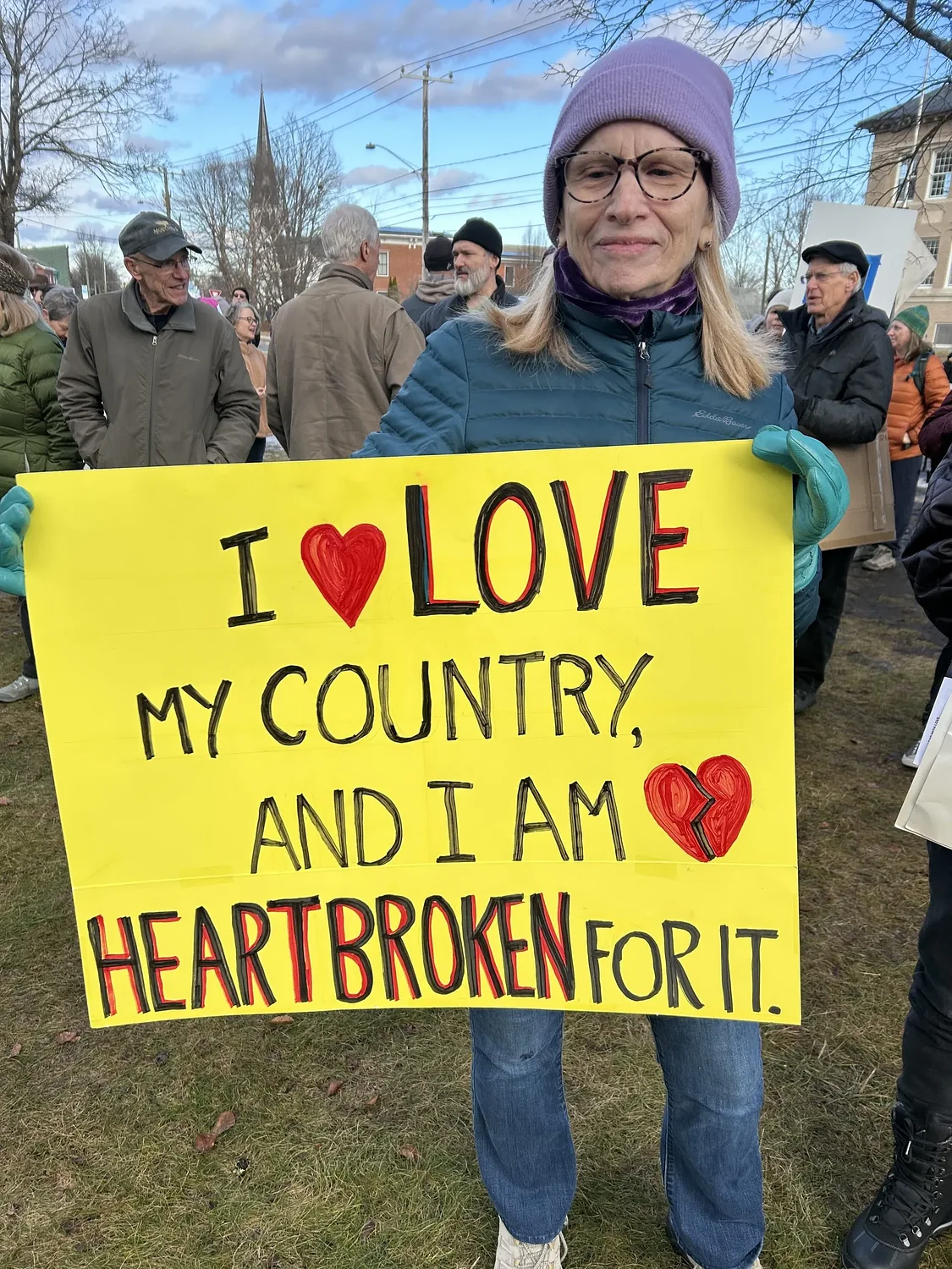 Columnist Sara Weinberger: Stay outraged, but remain peaceful