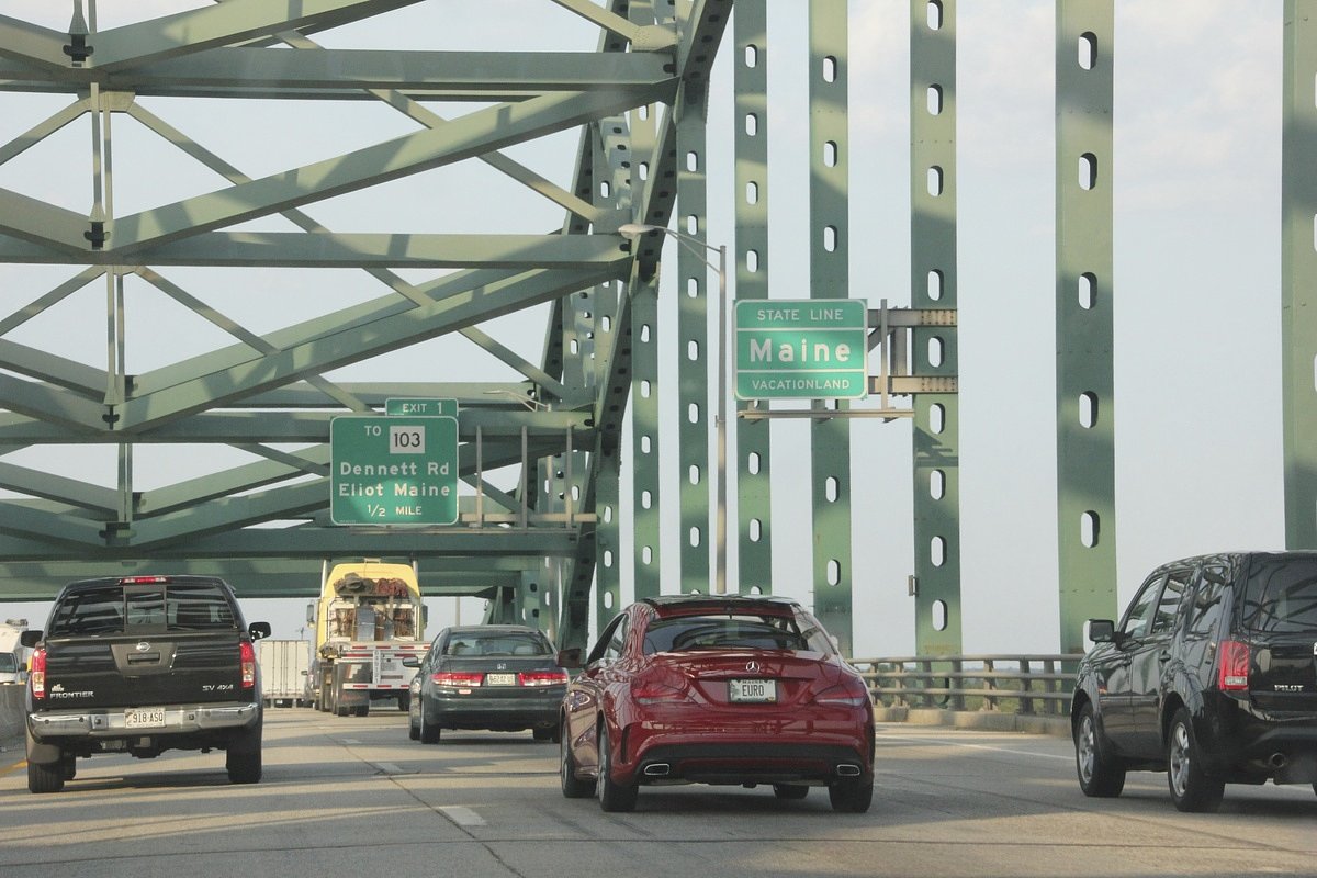 Safety inspections on interstate bridge connecting Maine and NH will close shoulders