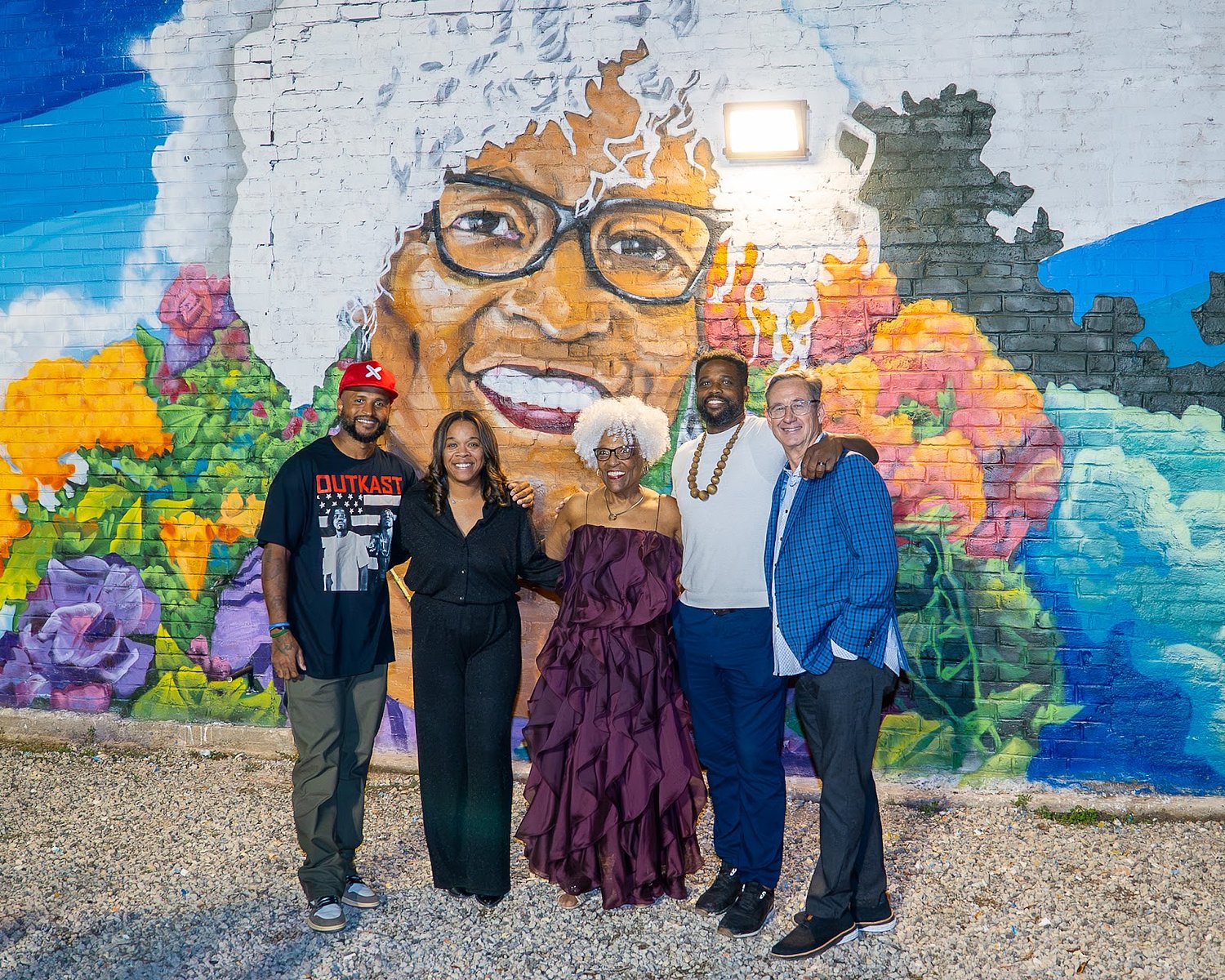 Mural Honors Sacramento Black Business Advocate Azizza Davis Goines