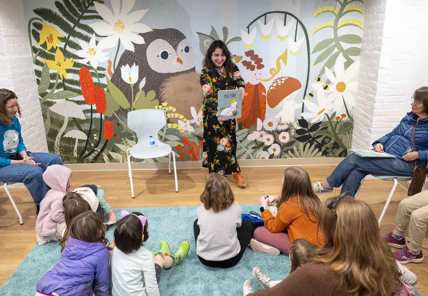 Storybook forest comes to life at Forbes Library