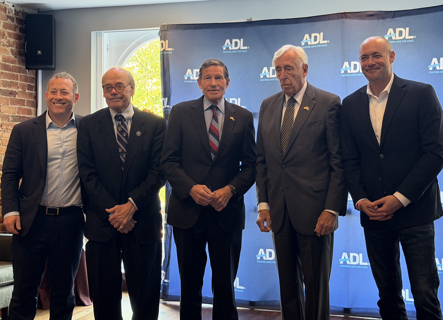 Lawmakers offer dire warnings about rising antisemitism at ADL reception