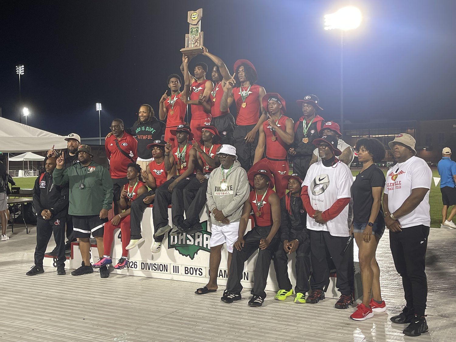 Jay’vier Kerr makes his last state track meet count, helps Glenville hold on for its record 19th OHSAA title