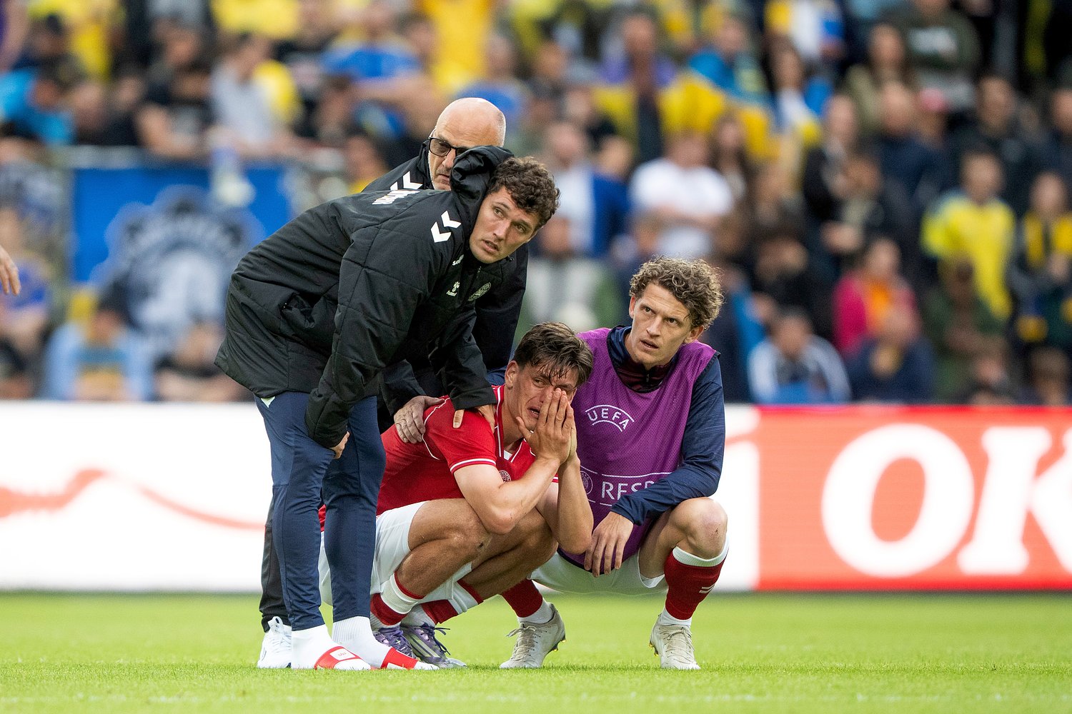 Christian Eriksen ‘doing well’ after on-field collapse