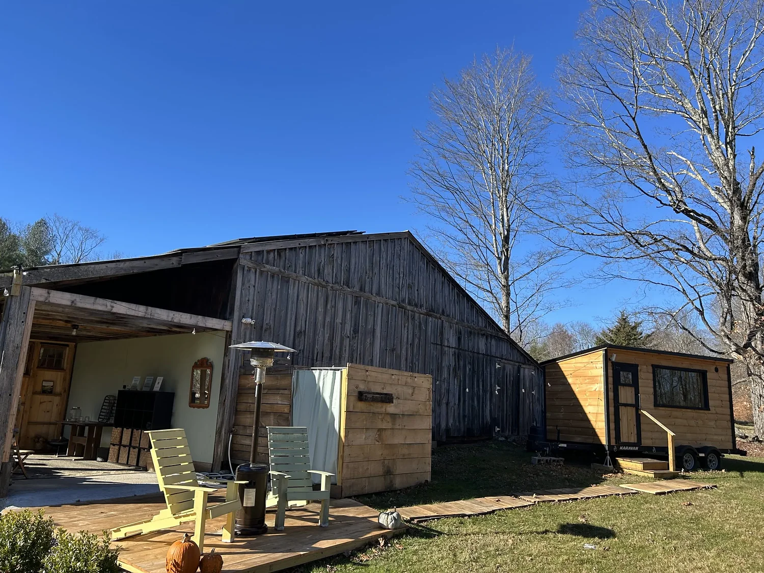 Simplifying and shifting a career path with wood fires and sweat