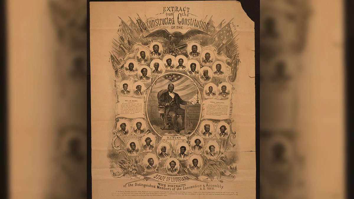 1867: Louisiana adopts new constitution