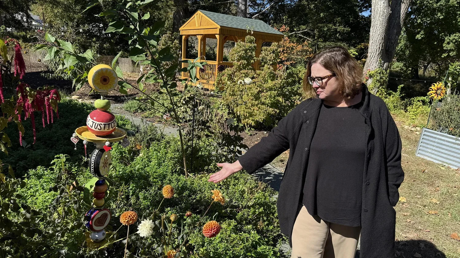 A ‘healing garden’ to nurture child survivors