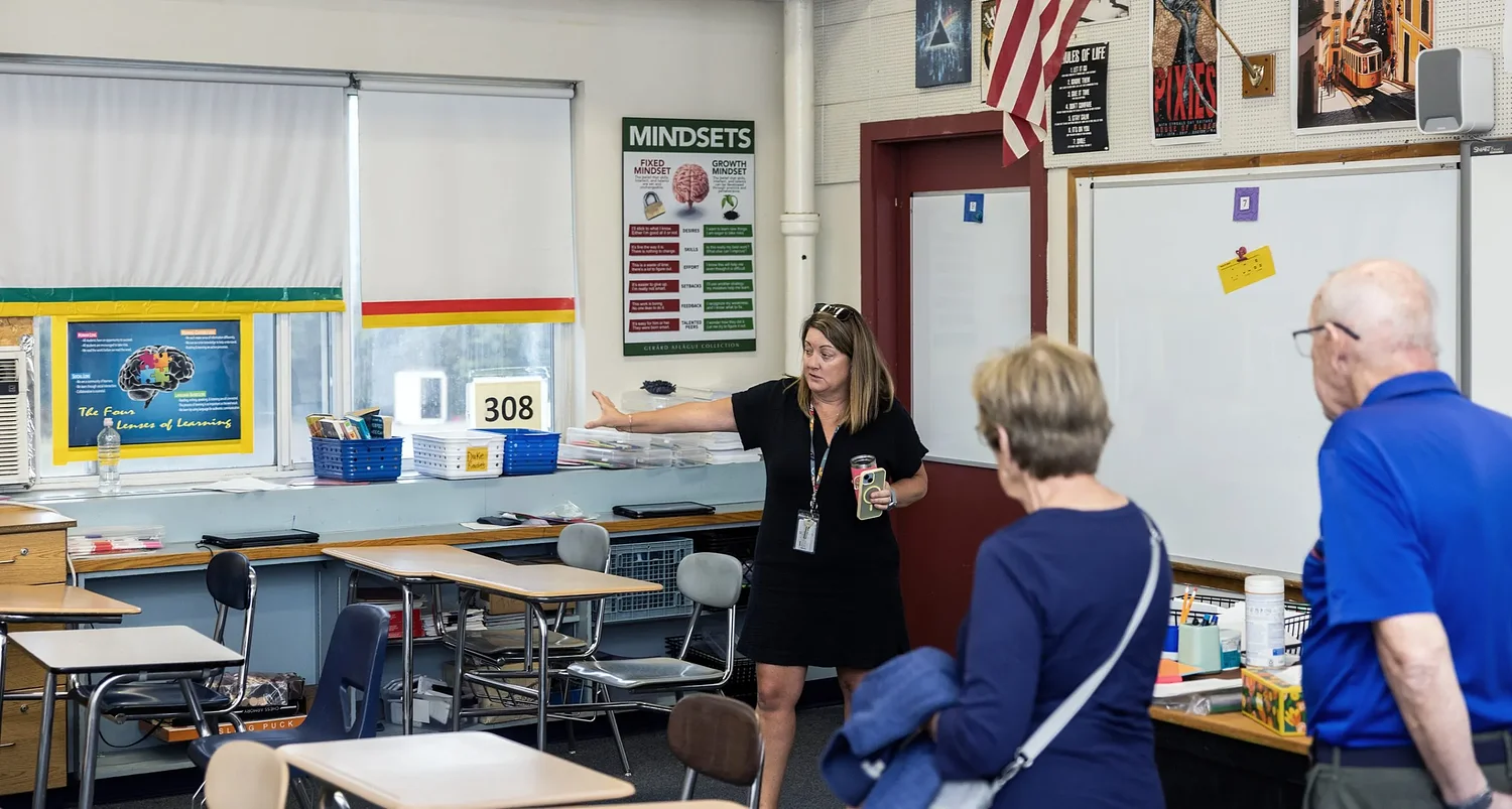 On verge of construction vote, Concord’s Rundlett Middle School opens its doors to skeptical residents