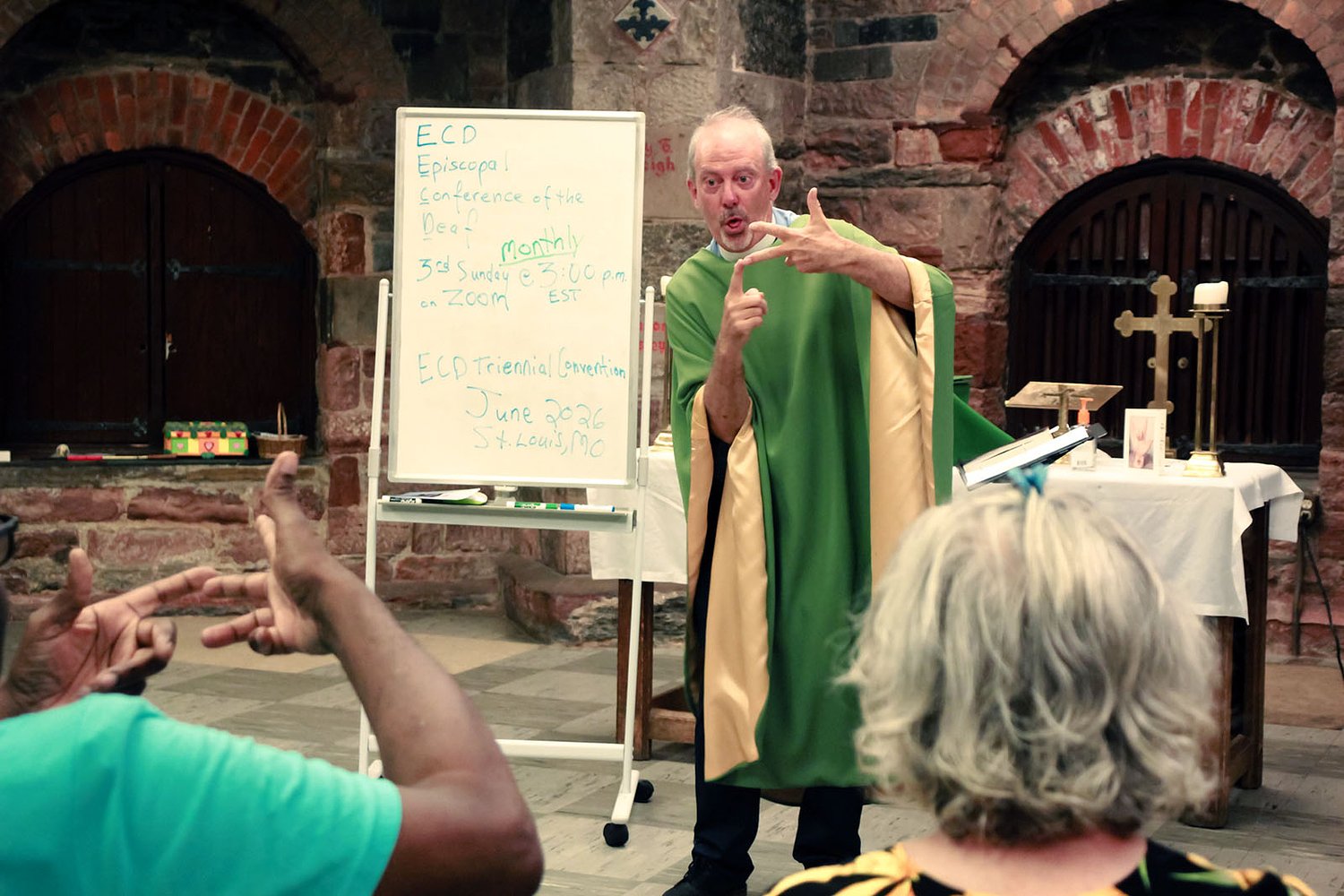 Welcoming new pastor, historic Deaf church looks to revive fortunes by offering connection