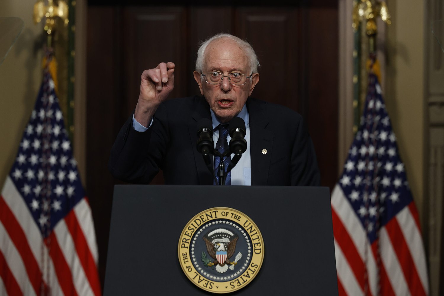 Bernie’s bloc to block bulldozers builds to 40 Dems