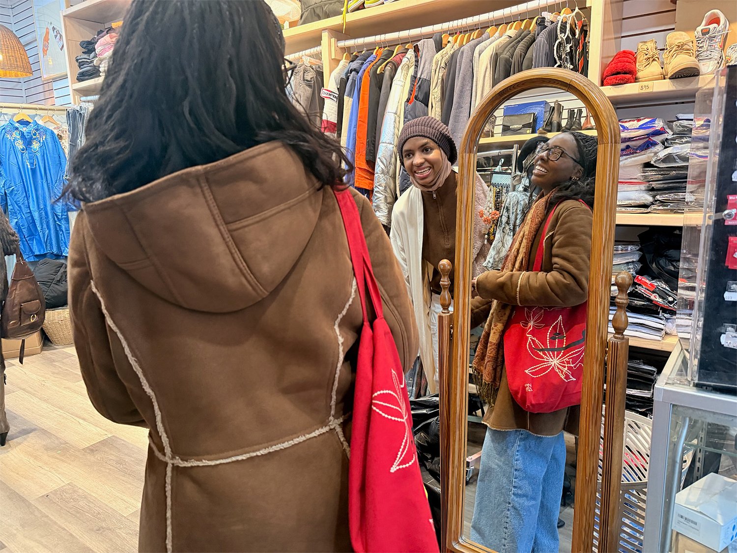 A Muslim-owned thrift shop blends modest fashion, faith and sustainability