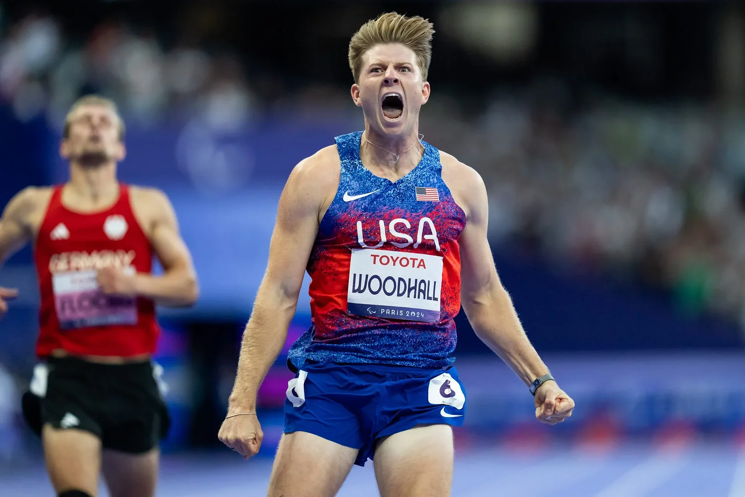 For first time, athletes with and without disabilities compete at same championship event