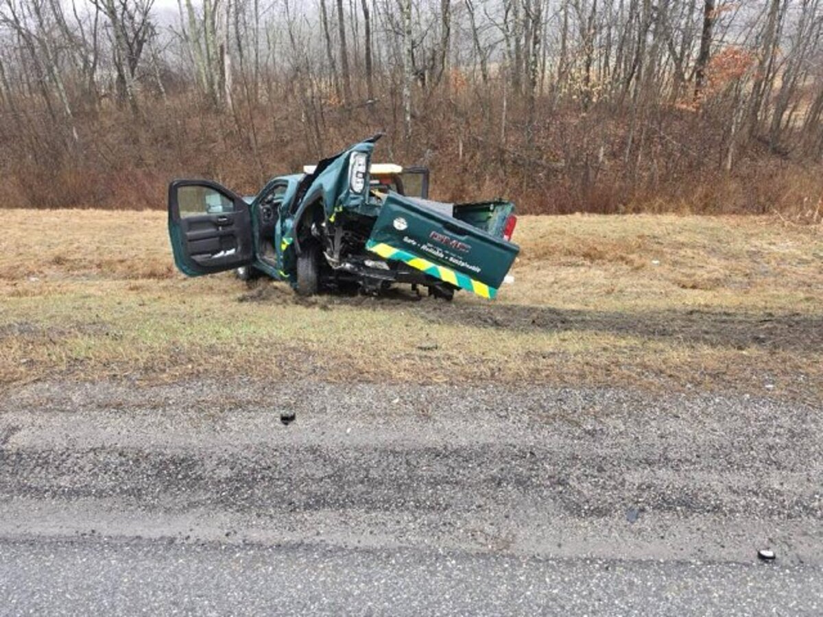 Driver fell asleep before crashing into Maine Turnpike Authority truck