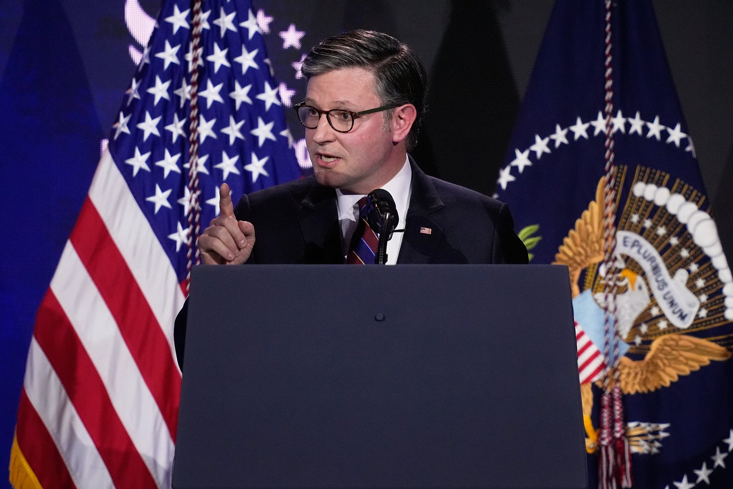 ‘I run the protection program’: Mike Johnson’s ‘mob boss’ midterm threat motivates Democrats