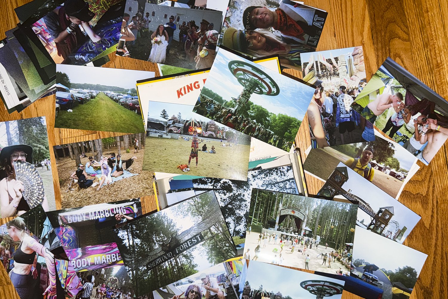 A photographer gave disposable cameras to Electric Forest strangers in 2018 — the rediscovered photos are incredible