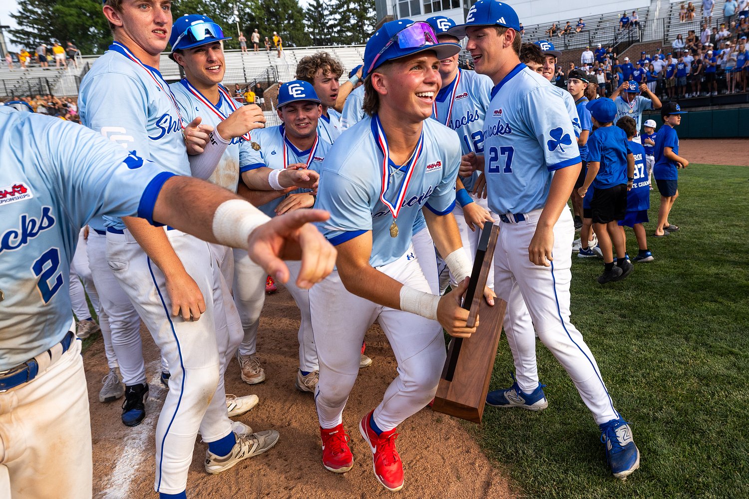 See photos as Detroit Catholic Central wins first MHSAA D1 baseball state title in 27 years