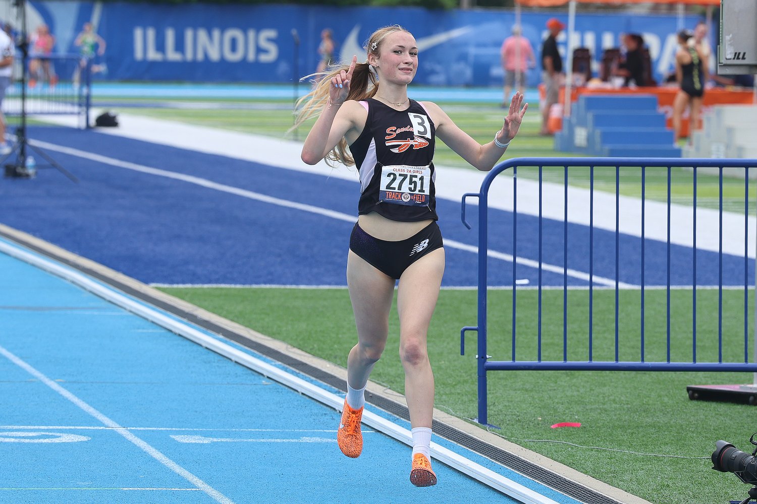 The 2026 Times Girls Track and Field Athlete of the Year: Sandwich’s Sunny Weber